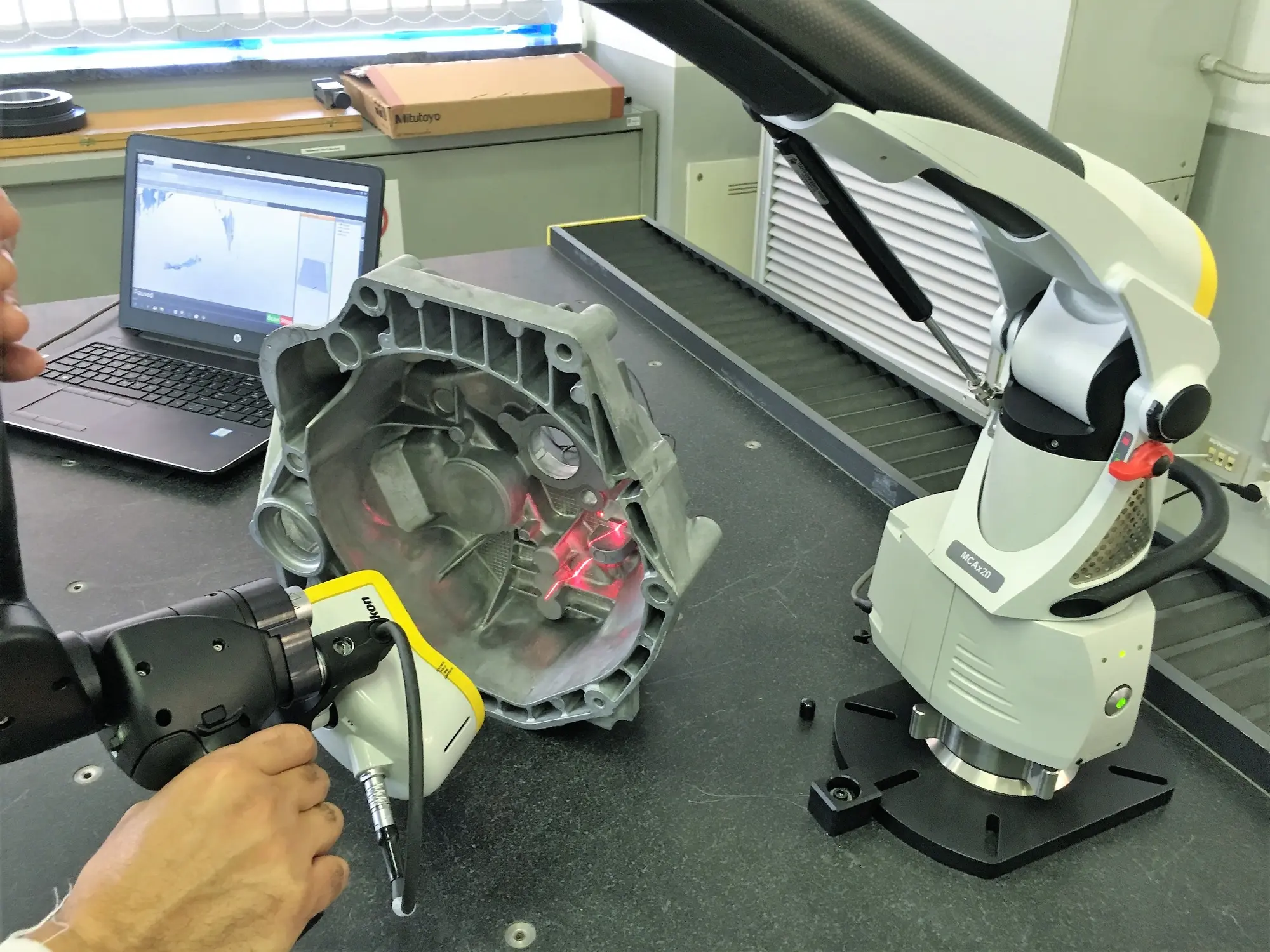 NIKON 3D laser scanning at EFESTO
